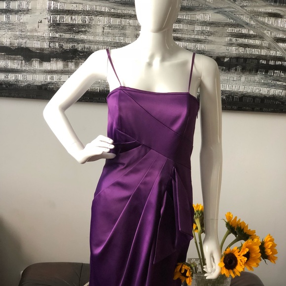 Max And Cleo purple dress Size 6 - Picture 3 of 4